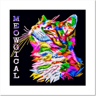 Meowgical Posters and Art